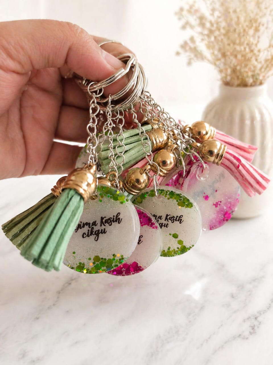 keychain-resin
